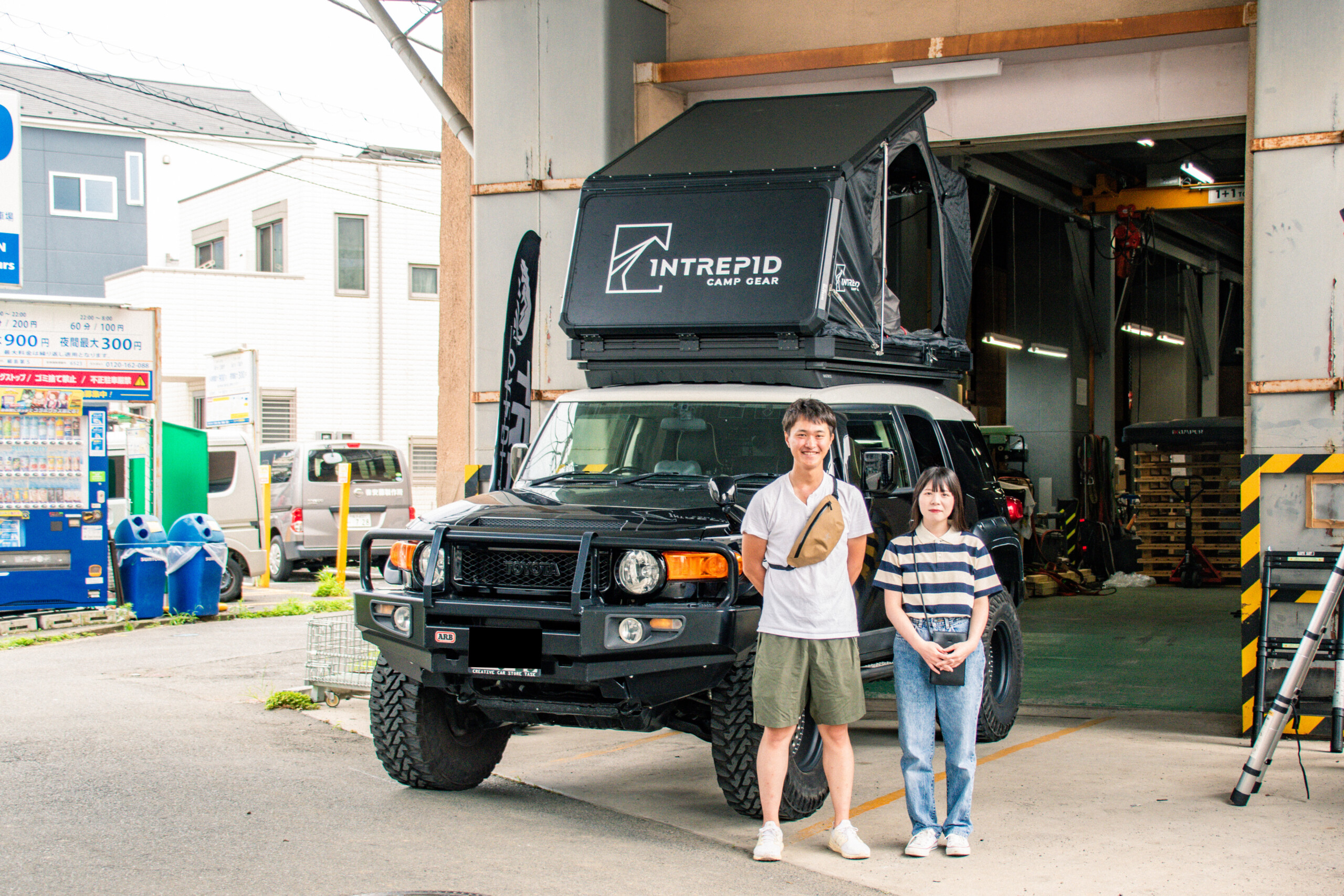 FJクルーザー ルーフテント