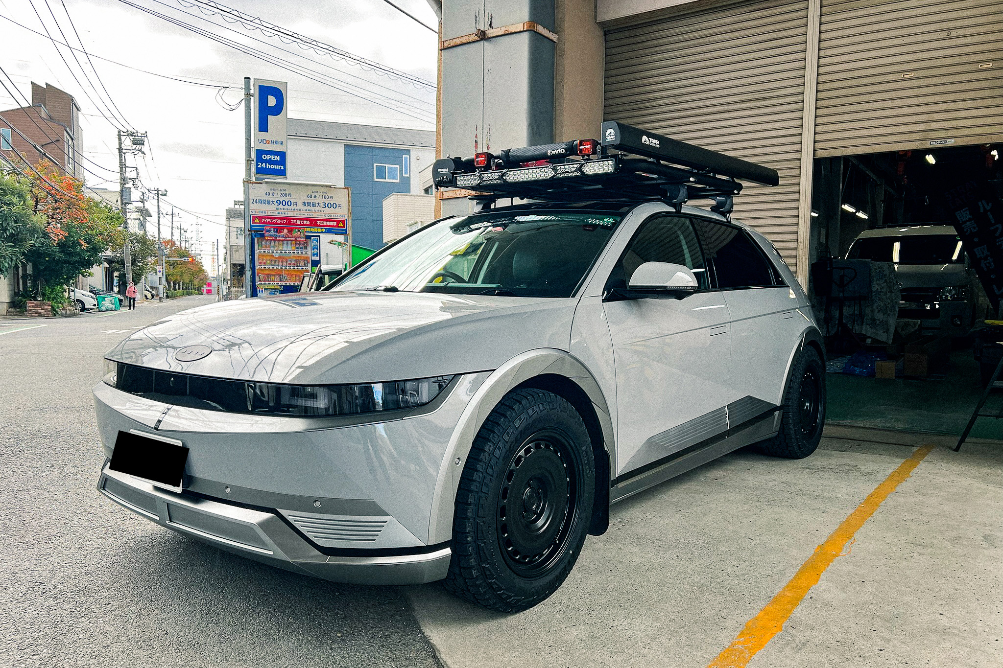 IONIQ 5 サイドオーニング