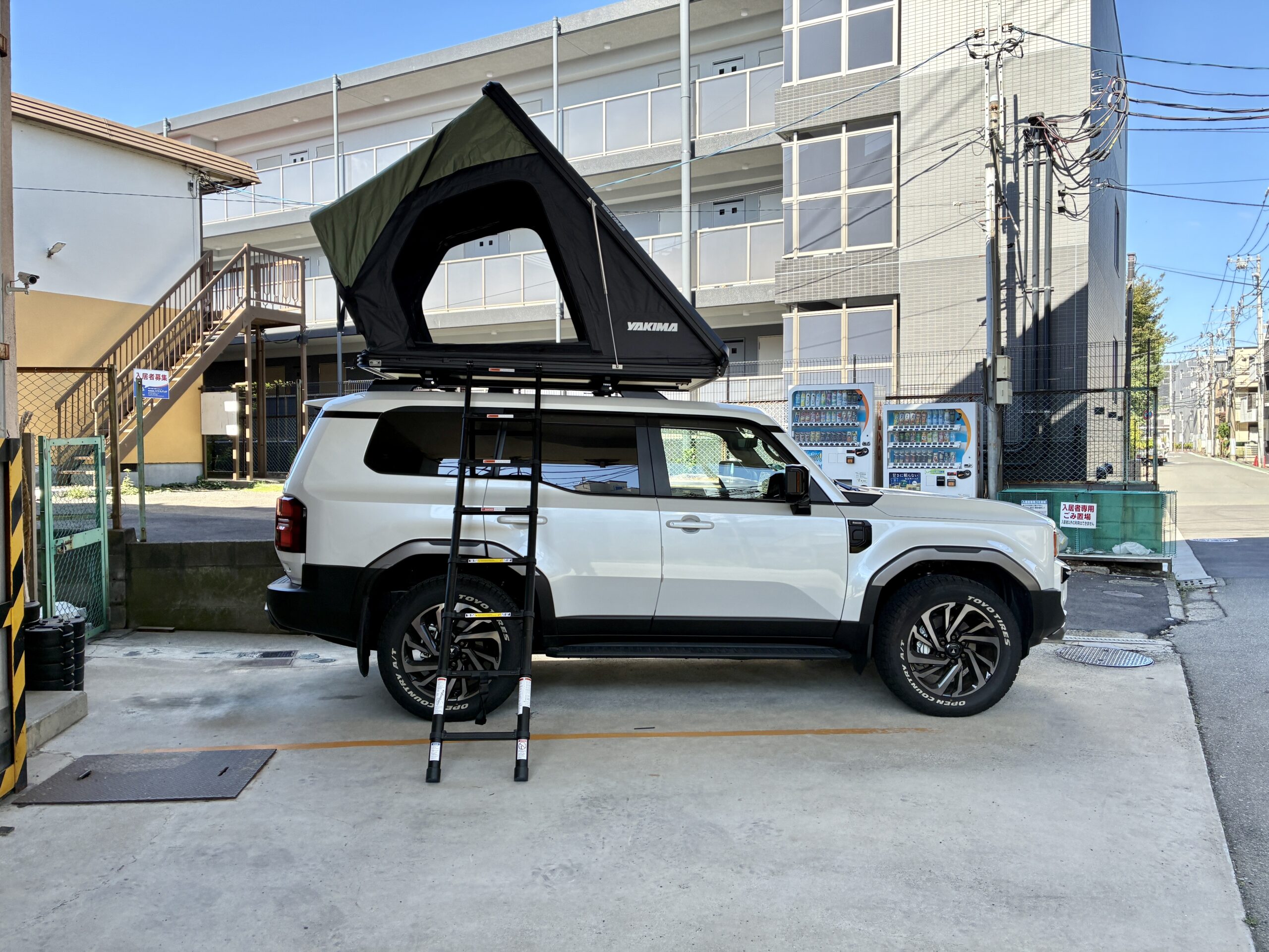 YAKIMA SkyPeak HD取付