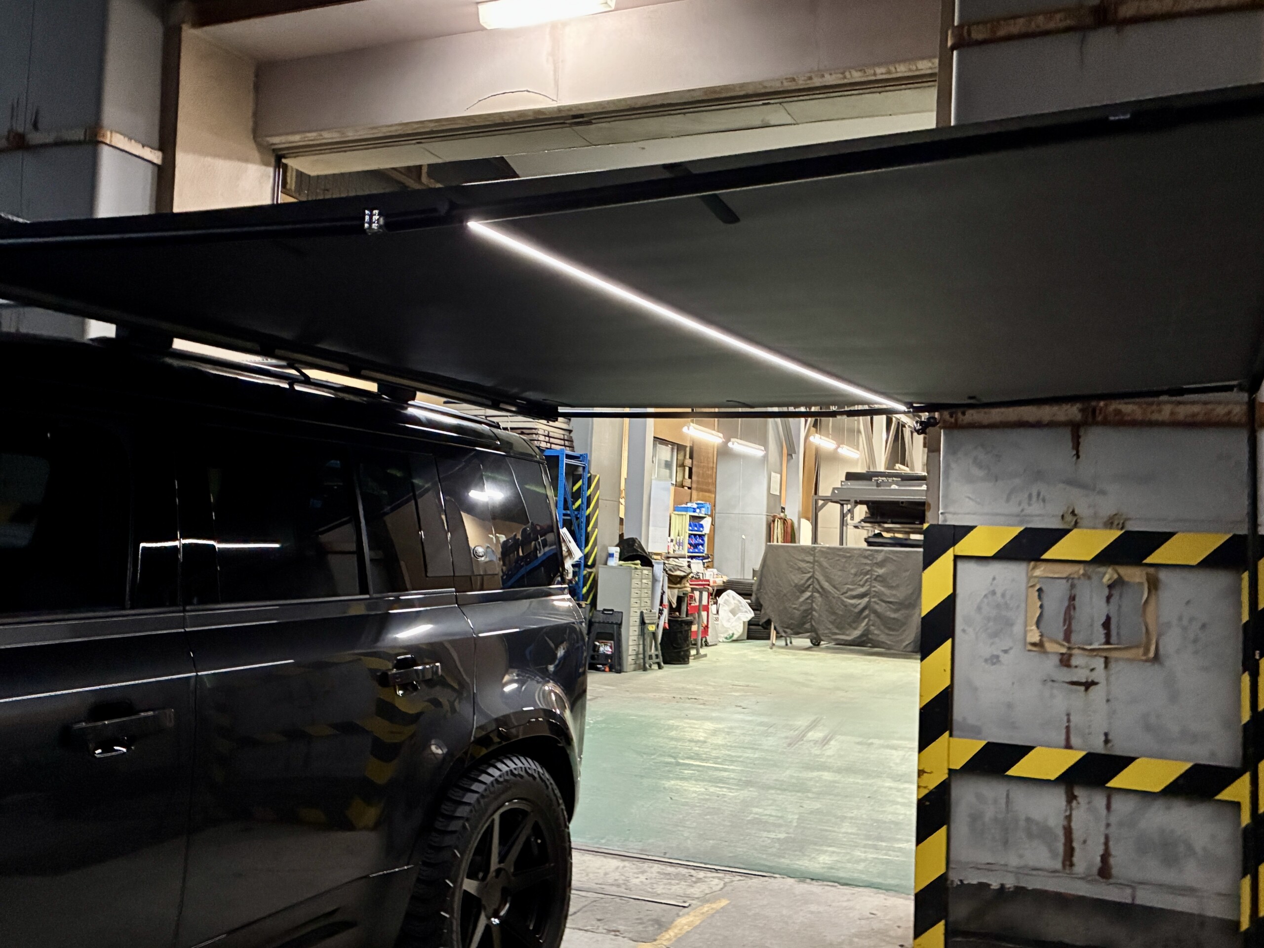 サイドオーニング trapoverland