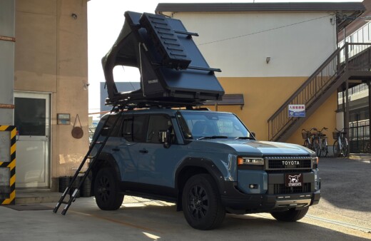 ルーフテントをランクル250に取り付けました！