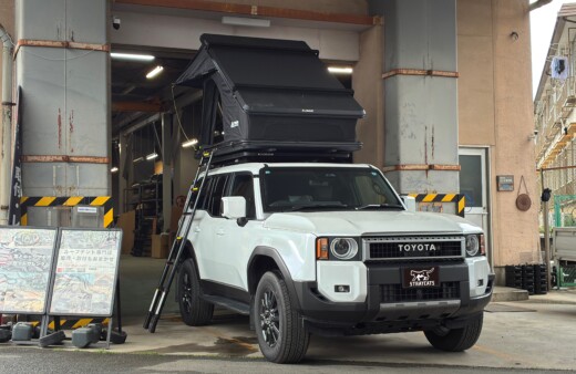 TRAP OVERLANDのルーフテントをランクル250にを取り付け！