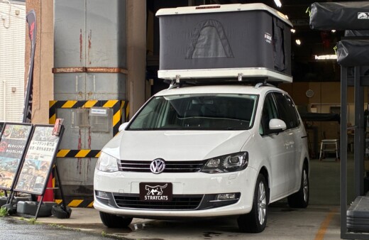 VWシャランにオートホームのルーフテントを取り付け‼