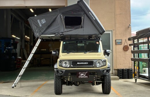 ジムニーノマドにiKaMPERのルーフテントを取り付け!